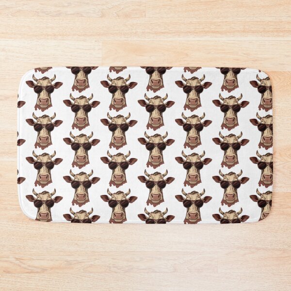 Item preview, Cow wearing sunglasses cool bull vintage designed and sold by jnhayes13.