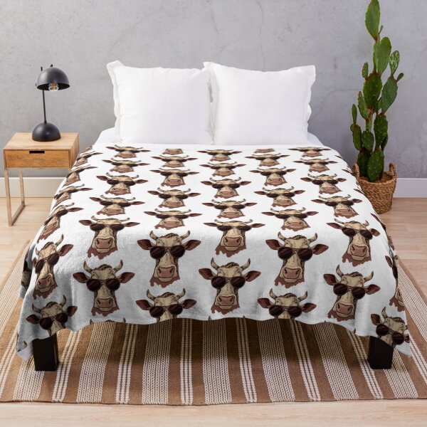Item preview, Cow wearing sunglasses cool bull vintage designed and sold by jnhayes13.