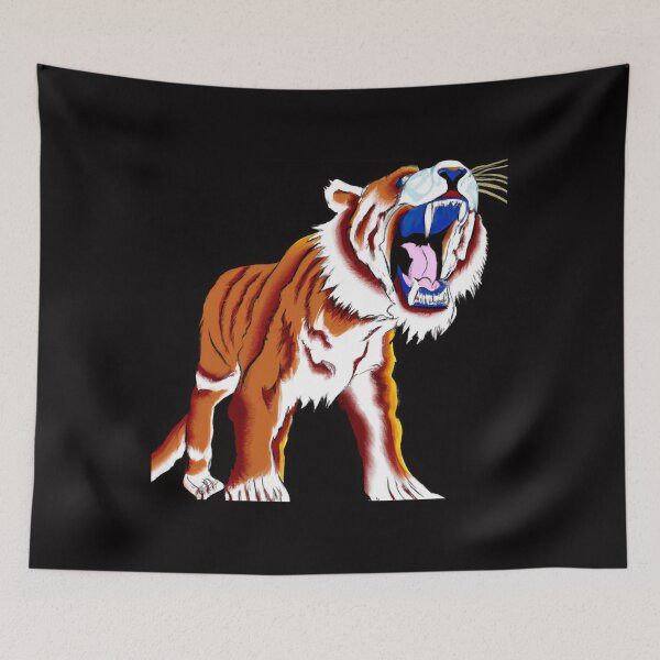 Item preview, Smilodon saber-toothed tiger cat predator designed and sold by Imutobi.