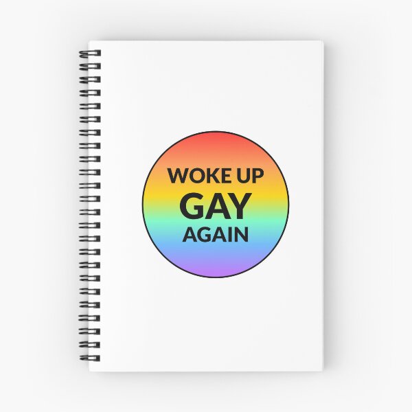 Item preview, Woke up gay again - Funny gay phrases  designed and sold by Inspirationmotivation.