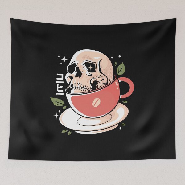 Item preview, Skull Coffee designed and sold by Eoli Studio.