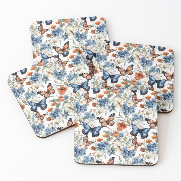 Item preview, Floral Watercolor Butterflies designed and sold by DaniGirls.