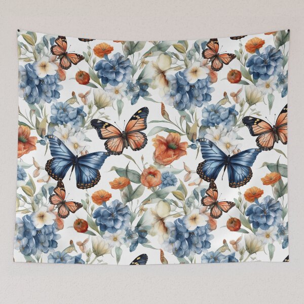 Item preview, Floral Watercolor Butterflies designed and sold by DaniGirls.