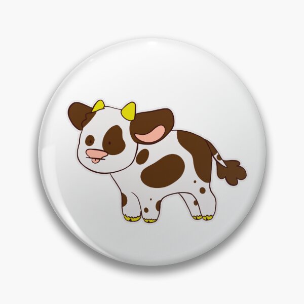 Item preview, Round Cows - Brown designed and sold by the-fruitcake.