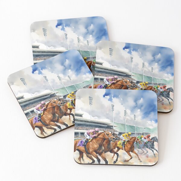 Item preview, Kentucky Derby Horses Racing at Churchill Downs designed and sold by CreationsByMatt.