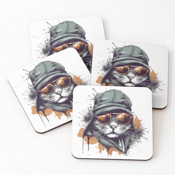 Item preview, gangster cat designed and sold by Cat loco.