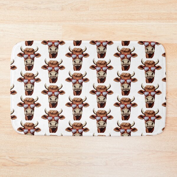 Item preview, Cow wearing sunglasses cool bull vintage designed and sold by jnhayes13.