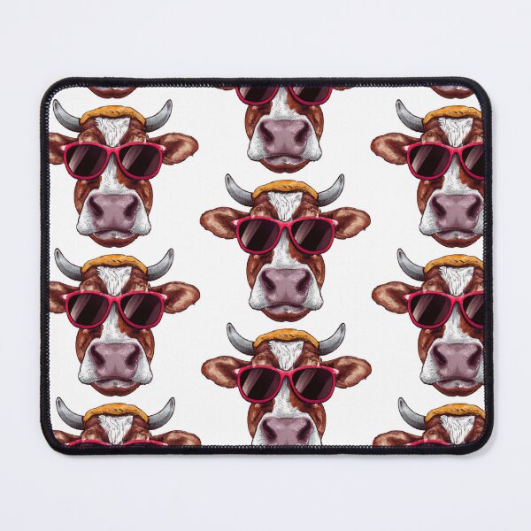 Artikelvorschau, Kuh mit Sonnenbrille cool Bull Vintage entworfen und verkauft von Wild Shades.
