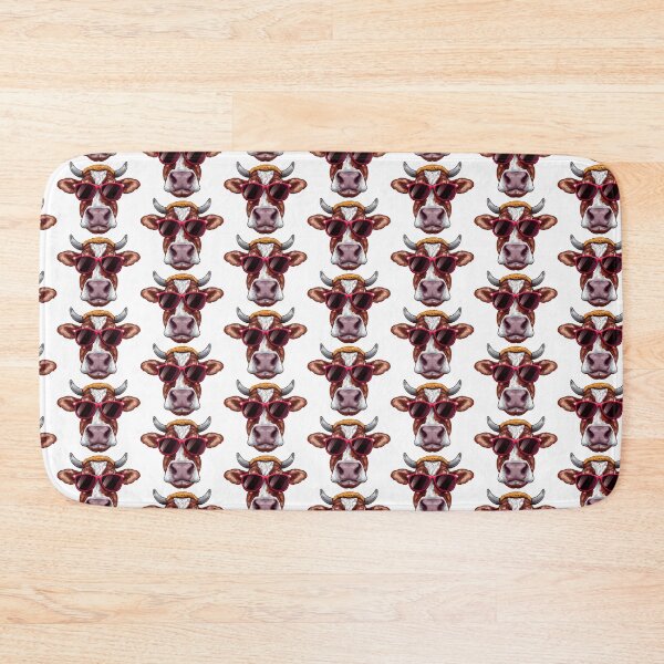 Item preview, Cow wearing sunglasses cool bull vintage designed and sold by jnhayes13.
