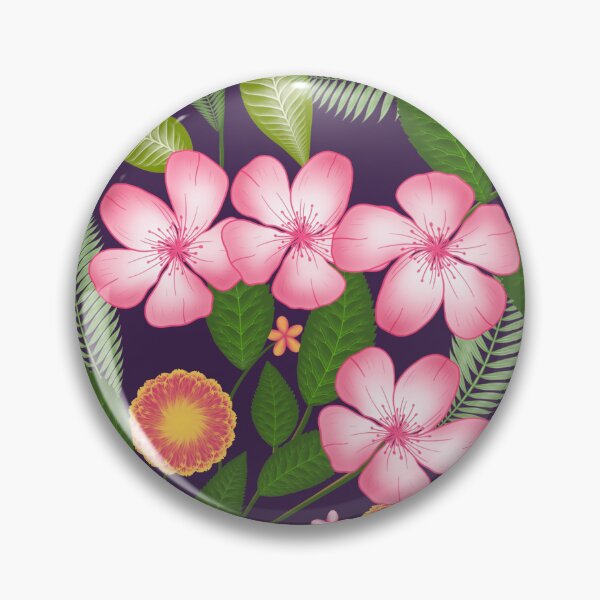 Item preview, Apple Blossom Flower - Purple designed and sold by JaselviiStudio.
