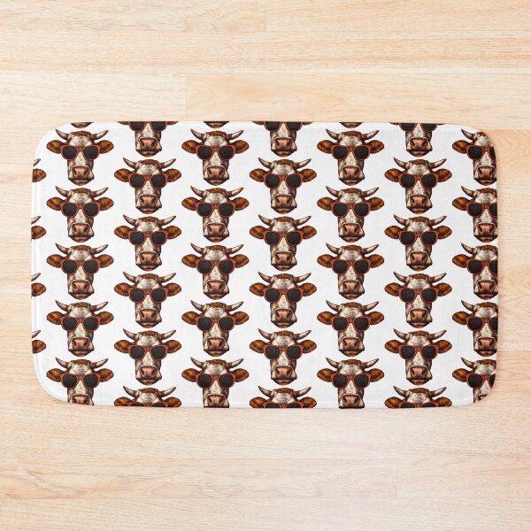 Item preview, Cow wearing sunglasses cool bull vintage designed and sold by jnhayes13.