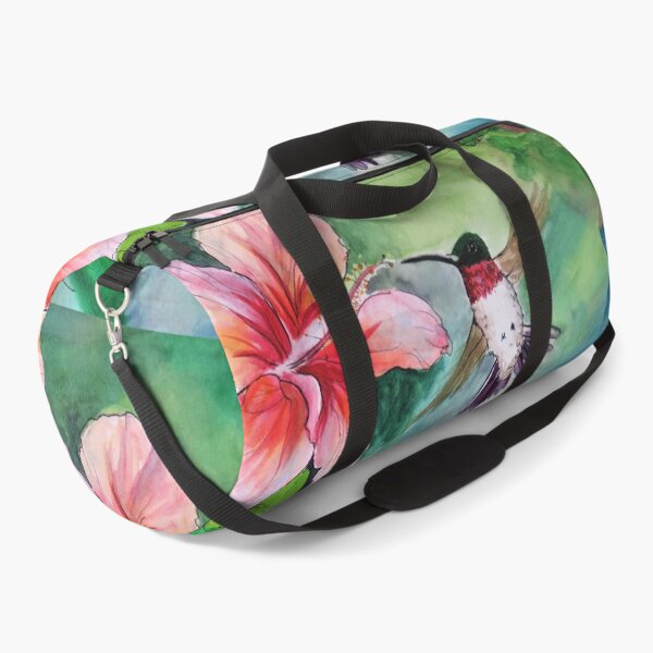 Item preview, Ruby Throated Hummingbird and Hibiscus Flower designed and sold by julyperson.