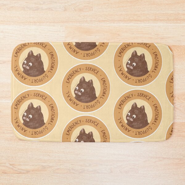 Item preview, Emergency Service Emotional Support Animal designed and sold by Gibberinna.