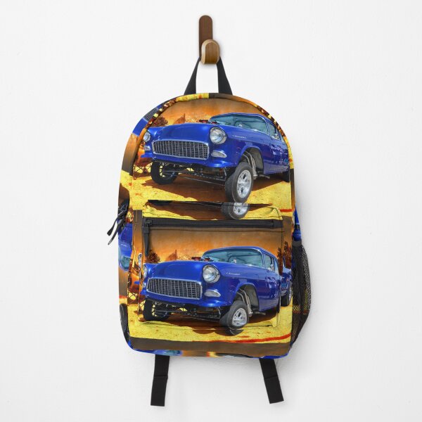 Item preview, The Shiny Blue One, 55 Chevy at a car show, OKC USA designed and sold by JohnDSmith.