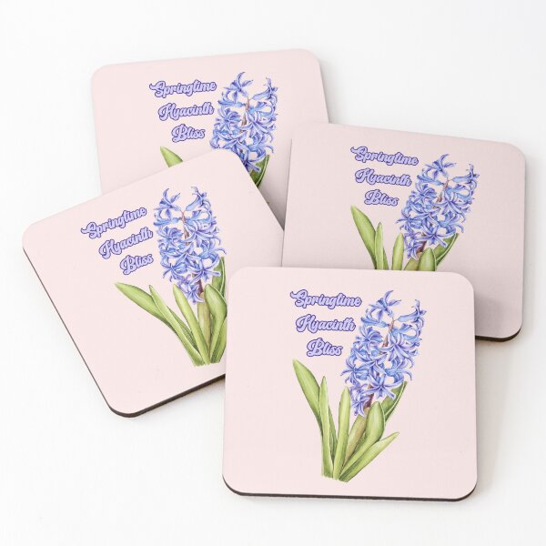 Item preview, Springtime Hyacinth Bliss - Captivating Floral Design for Spring Lovers designed and sold by ElLocoMus.