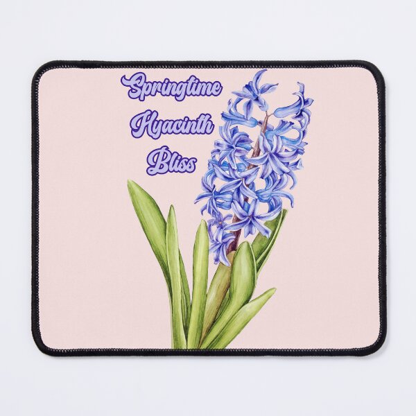 Item preview, Springtime Hyacinth Bliss - Captivating Floral Design for Spring Lovers designed and sold by ElLocoMus.