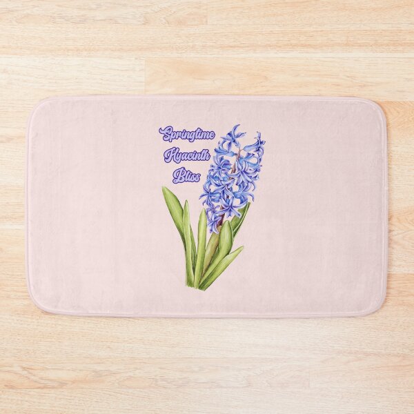 Item preview, Springtime Hyacinth Bliss - Captivating Floral Design for Spring Lovers designed and sold by ElLocoMus.