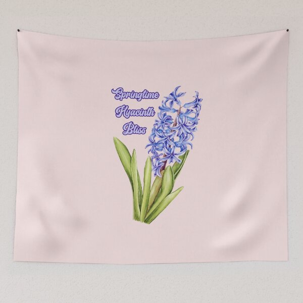 Item preview, Springtime Hyacinth Bliss - Captivating Floral Design for Spring Lovers designed and sold by ElLocoMus.