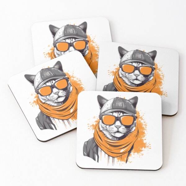 Item preview, gangster cat designed and sold by Cat loco.