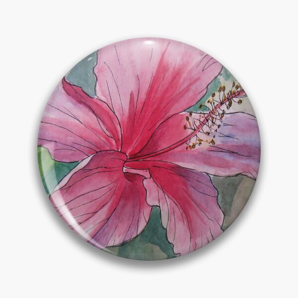Item preview, Pen and Ink Ruby Throated Hummingbird and Hibiscus  designed and sold by julyperson.