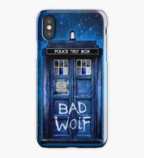 Bad Wolf iPhone Case/Skin