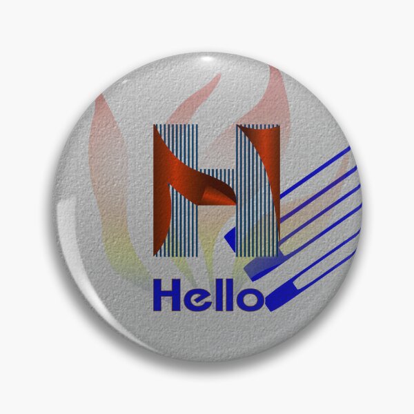 Item preview, A Big letter H is made with lines and plates designed and sold by Bigrow.