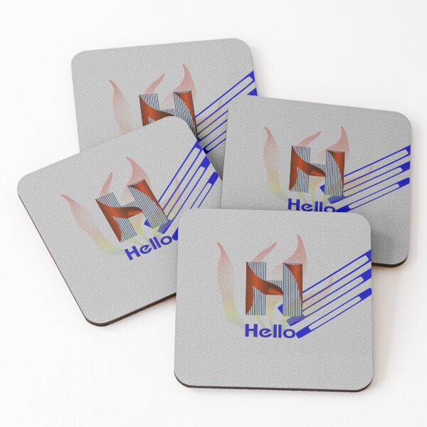 Item preview, A Big letter H is made with lines and plates designed and sold by Bigrow.