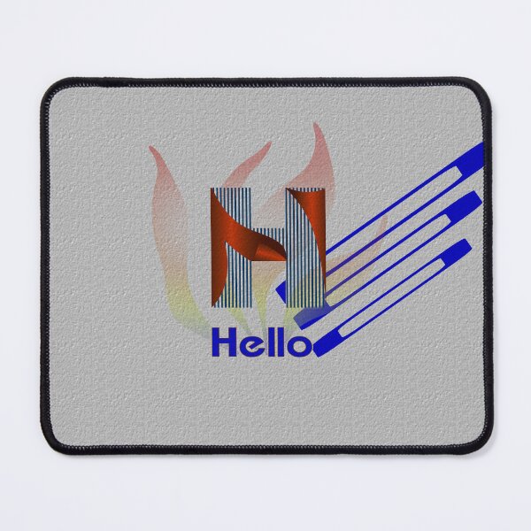 Item preview, A Big letter H is made with lines and plates designed and sold by Bigrow.
