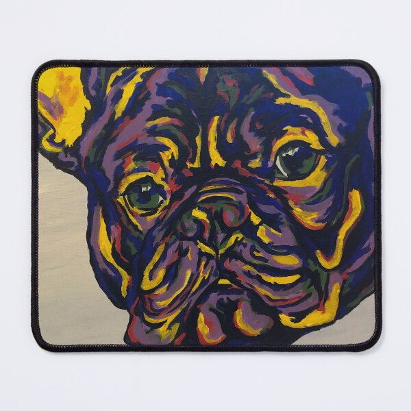 Item preview, Brindle French Bulldog in Non-Objective Color designed and sold by Bradford Williams.