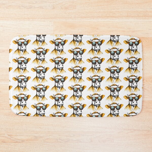 Item preview, Cow wearing sunglasses cool bull vintage designed and sold by jnhayes13.