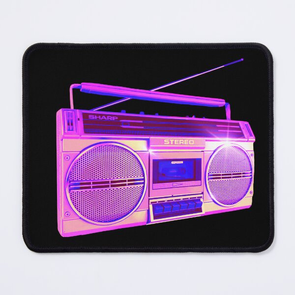 Item preview, retro 80s style stereo  designed and sold by darianedesigns.