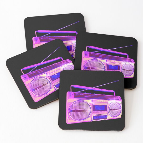 Item preview, retro 80s style stereo  designed and sold by darianedesigns.