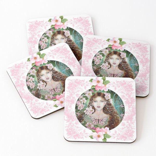 Item preview, Apple blossom fairy with victorian design designed and sold by Gabriella Szabo.