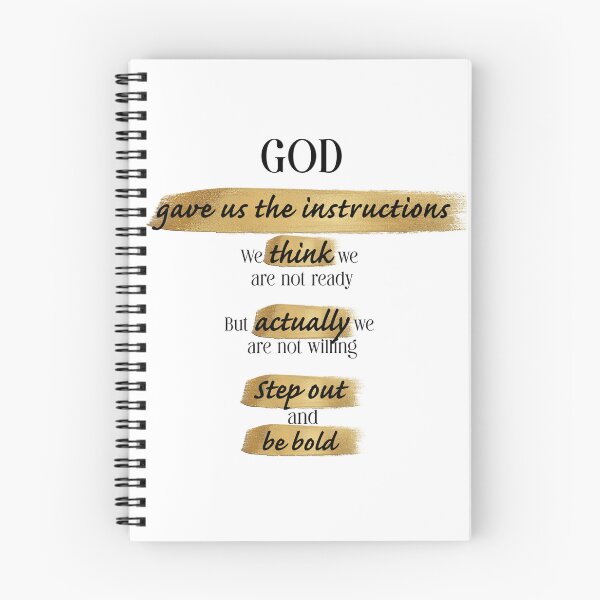 Item preview, God gave us instructions designed and sold by WideIsTheGate.