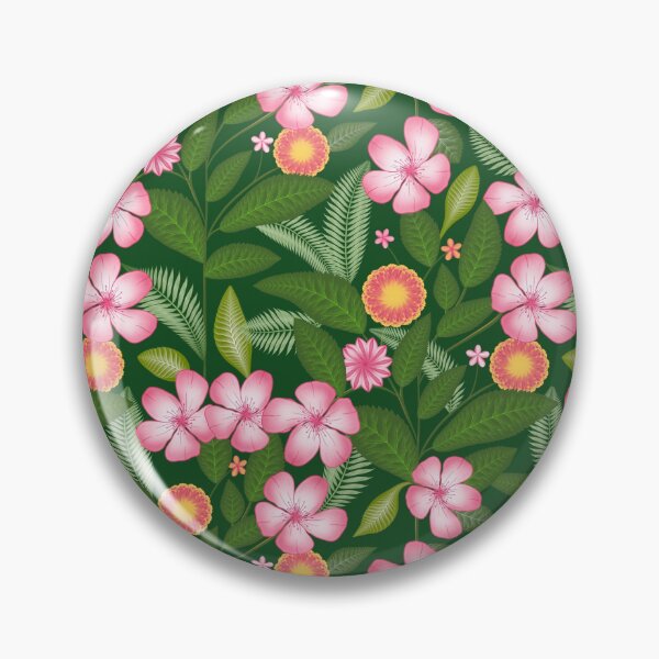 Item preview, Apple Blossom Garden - Green designed and sold by JaselviiStudio.