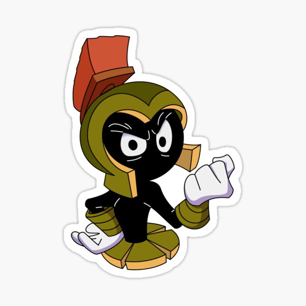 duck dodgers DAFFY BLUE FUNNY CARTOON STICKER - Pro Sport Stickers