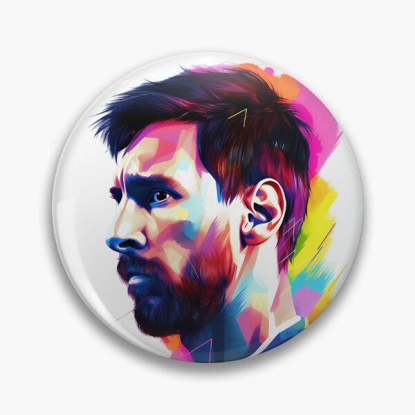 Item preview, GOAT Messi - illustration designed and sold by ElClasicoStore.