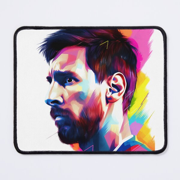 Item preview, GOAT Messi - illustration designed and sold by ElClasicoStore.