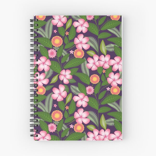 Item preview, Apple Blossom Garden - Purple designed and sold by JaselviiStudio.