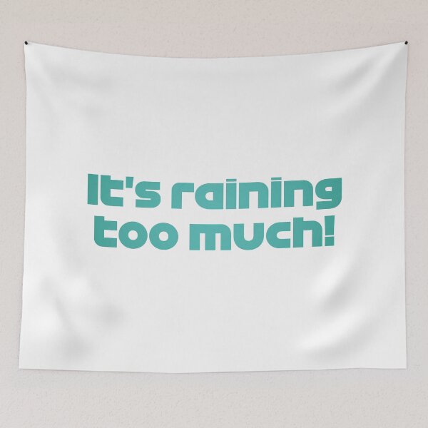 Item preview, Driver #18 It's Raining Too Much! | Best Team Radio Australia 2023 Season (Original) designed and sold by FilipeFerreira.