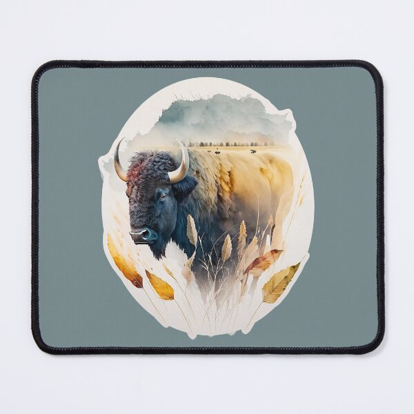 Item preview, Buffalo on the Plains designed and sold by Pamela Maxwell.