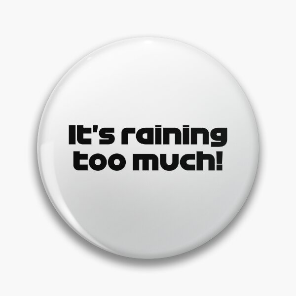 Item preview, Driver #18 It's Raining Too Much! | Best Team Radio Australia 2023 Season (Black) designed and sold by FilipeFerreira.