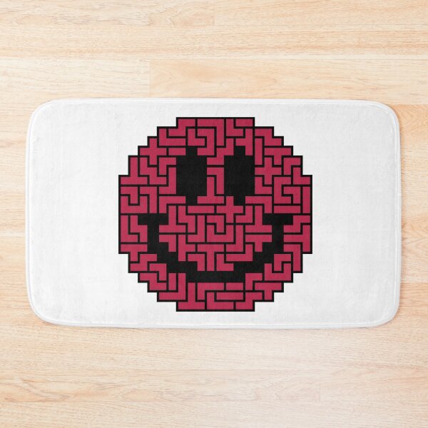 Item preview, Smiley Face - Pink and Black designed and sold by SilAlte.