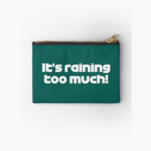 Item preview, Driver #18 It's Raining Too Much! | Best Team Radio Australia 2023 Season (Emerald Green BG) designed and sold by FilipeFerreira.