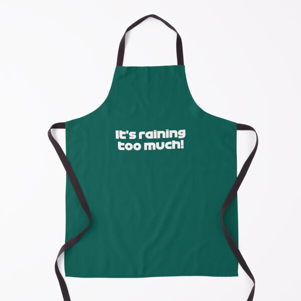 Item preview, Driver #18 It's Raining Too Much! | Best Team Radio Australia 2023 Season (Emerald Green BG) designed and sold by FilipeFerreira.
