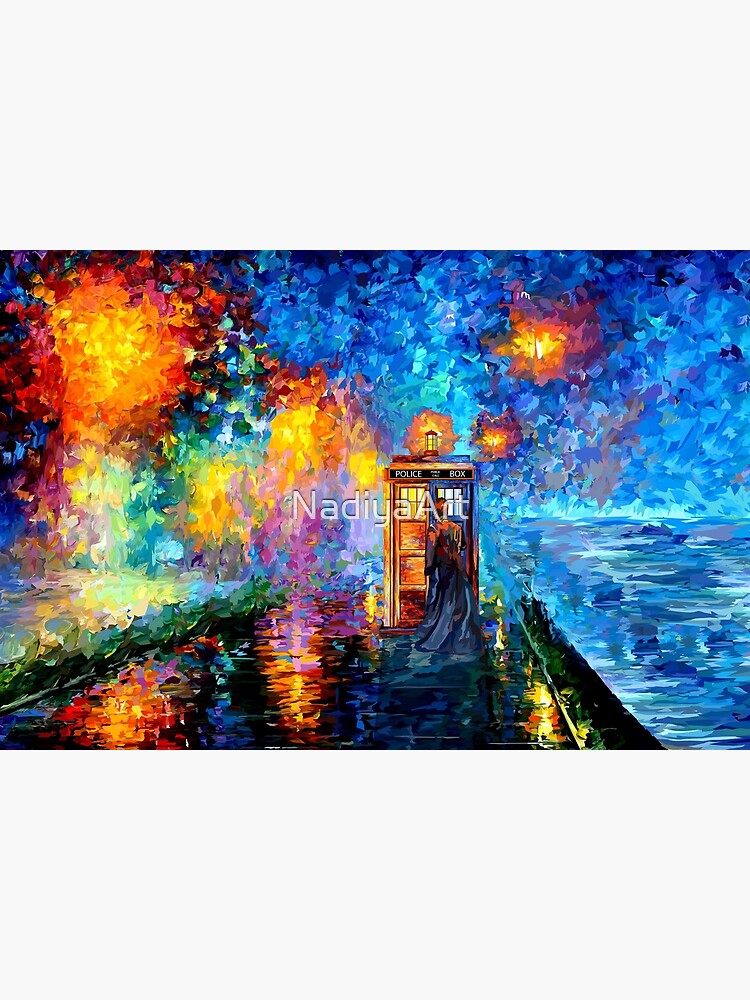 Mysterious Man at beautiful Rainbow Place by NadiyaArt