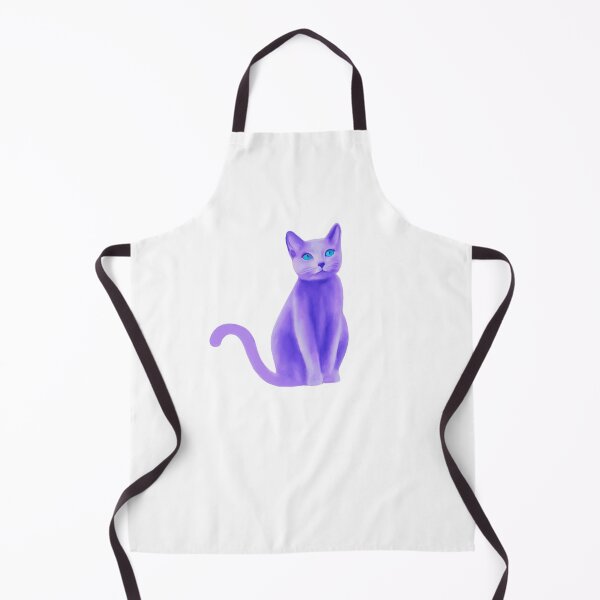 Item preview, Purple cat designed and sold by QuirkyCatz.