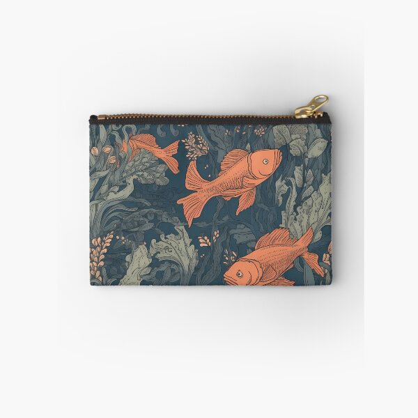 Item preview, Vintage Fishes, Seaweed and Coral Pattern designed and sold by candlewithhare.