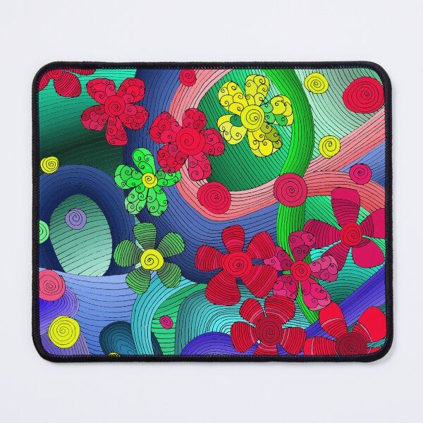 Item preview, Flowers and Lines designed and sold by annathesinger.