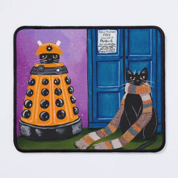 Item preview, The Doctor and the Kitty designed and sold by KilkennyCat Art.